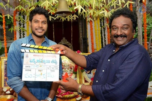 okka ammayi thappa movie opening,sandeep kishan,rajasimha,anjireddy  ఒక్క అమ్మాయి తప్ప సినిమా ప్రారంభం!